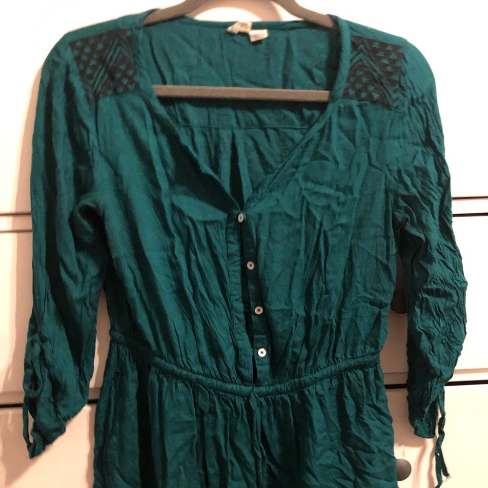 Emerald Roxy Romper